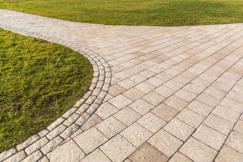 Elegant Paver Walkway